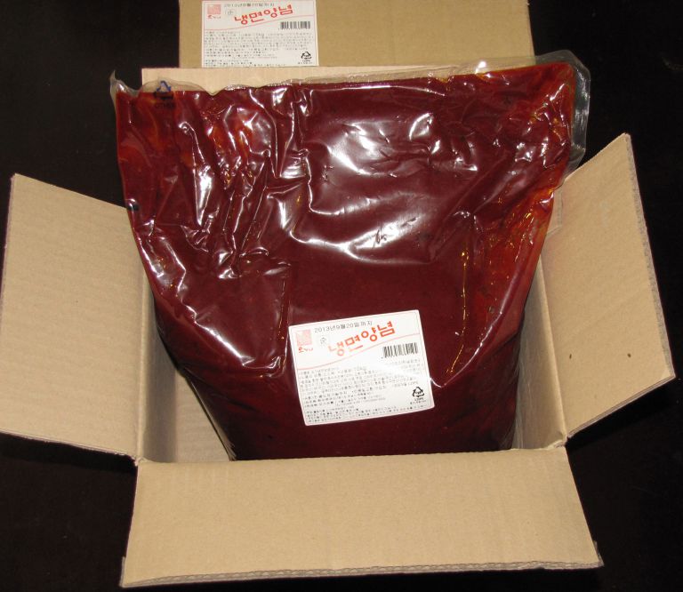 냉면양념장-순한맛(10kg)